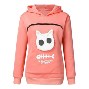 SWEATSHIRT CAT POUCH HOODIE